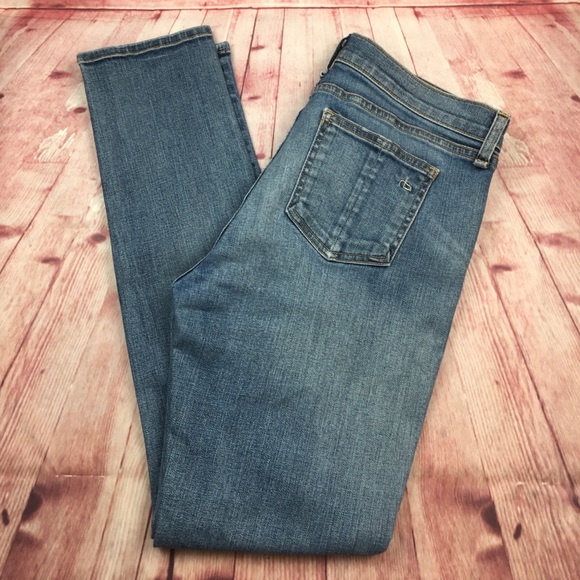 🐞Rag&Bone DASH Distressed Slouchy Jean in Wembly Size 26x28” - Picture 13 of 13